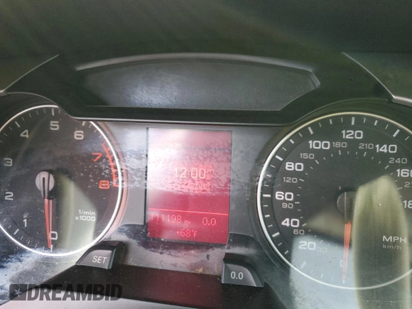 2009 Audi A4 2.0T Prem Plus with VIN WAUSF78K39N021749, listed as a Copart auction lot 49973015 with 111,198 mi miles and Salvage Title. Bid and sale history available at carsss.com. Image 9.