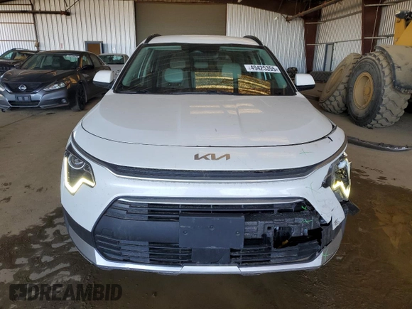 2023 Kia Niro EX with VIN KNDCR3LEXP5046699, listed as a Copart auction lot 49425355 with 26,074 mi miles and Salvage Title. Bid and sale history available at carsss.com. Image 5.