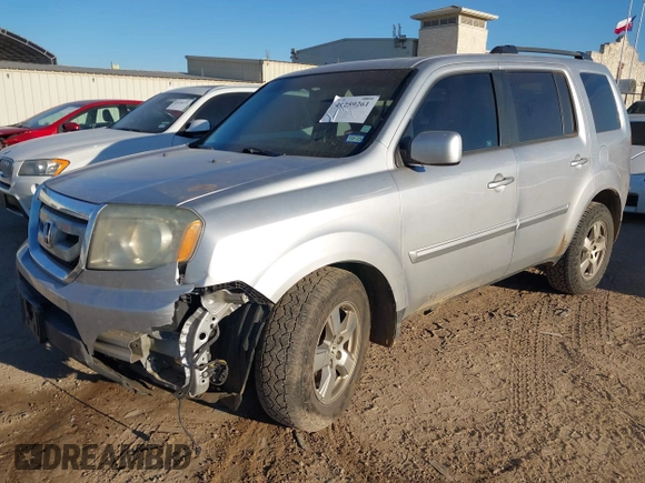 2011 Honda Pilot EX-L with VIN 5FNYF3H68BB020464, listed as a IAAI auction lot 41259261 with 223,069 mi miles and . Bid and sale history available at DreamBid. Image 17.