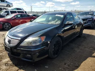 2008 Acura RL Tech Pkg with VIN JH4KB16698C002603, listed as a Copart auction lot 48773765 with 168,976 mi miles and Salvage Title. Bid and sale history available at carsss.com. Image 1.