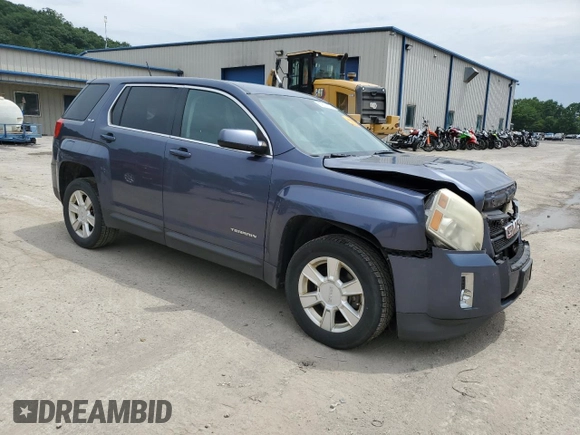 2013 GMC Terrain SLE with VIN 2GKFLREK5D6400475, listed as a Copart auction lot 63801165 with 176,017 mi miles and Salvage title. Bid and sale history available at DreamBid. Image 4.