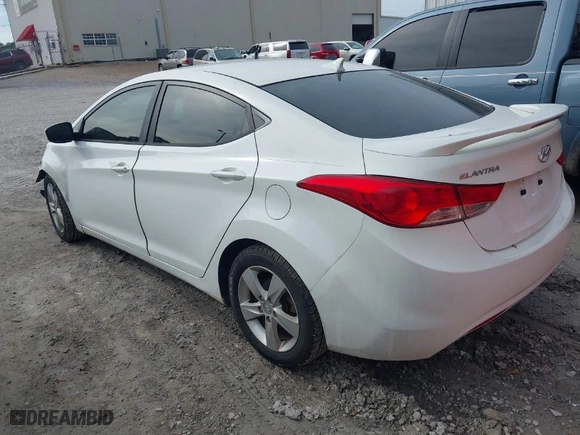 2013 Hyundai Elantra GLS PZEV with VIN 5NPDH4AE5DH278400, listed as a IAAI auction lot 41446886 with 183,429 mi miles. Bid and sale history available at carsss.com. Image 3.