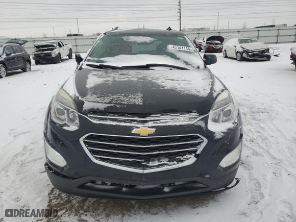 2017 Chevrolet Equinox LT with VIN 2GNALCEKXH1617372, listed as a Copart auction lot 45141145 with 129,166 mi miles and Salvage Title. Bid and sale history available at carsss.com. Image 5.