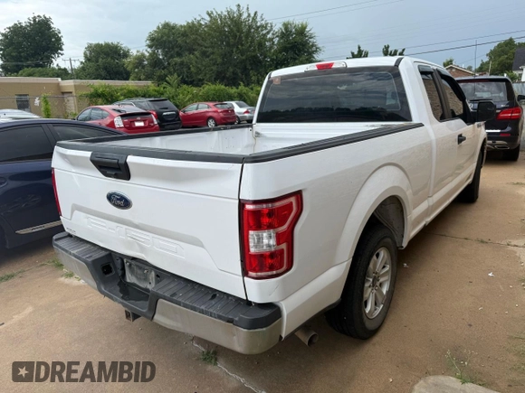 2020 Ford F-150 XL with VIN 1FTEX1C50LKF57904, listed as a Copart auction lot 63853915 with 151,222 mi miles and Clean title. Bid and sale history available at DreamBid. Image 4.