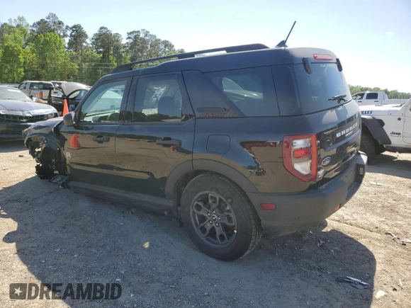 2024 Ford Bronco Sport Big Bend with VIN 3FMCR9B68RRE04374, listed as a Copart auction lot 52355355 with 13,829 mi miles and Salvage title. Bid and sale history available at DreamBid. Image 2.