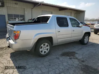 2006 Honda Ridgeline RTL with VIN 2HJYK16596H540209, listed as a Copart auction lot 51762595 with 172,736 mi miles and Salvage Title. Bid and sale history available at carsss.com. Image 3.