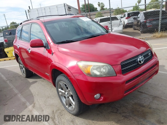 2008 Toyota RAV4 Sport with VIN JTMZK32V585017192, listed as a IAAI auction lot 42673654 with 158,494 mi miles and . Bid and sale history available at DreamBid. Image 1.