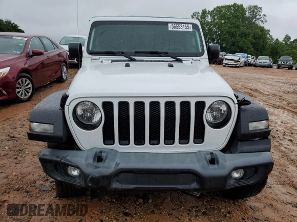 2019 Jeep Wrangler Unlimited Sport z VIN 1C4HJXDG4KW650546, wystawiony jako Copart lot #56553155 z przebiegiem 60 286 mil mil oraz Szkoda całkowita • Salvage title. Historia ofert i sprzedaży dostępna na DreamBid. Obrazek 5.