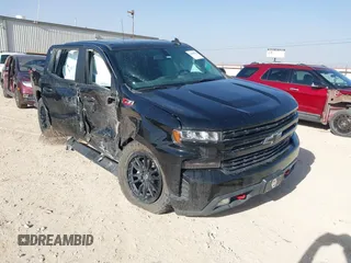 2021 Chevrolet Silverado 1500 LT Trail Boss with VIN 3GCPYFED4MG473147, listed as a IAAI auction lot 41466515 with 92,852 mi miles and . Bid and sale history available at DreamBid. Image 1.