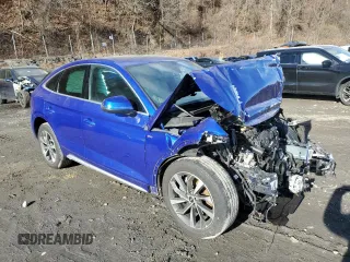 2022 Audi Q5 Sportback S line Premium Plus with VIN WA15AAFY2N2139199, listed as a Copart auction lot 82804054 with Not provided miles and Salvage title. Bid and sale history available at DreamBid. Image 4.