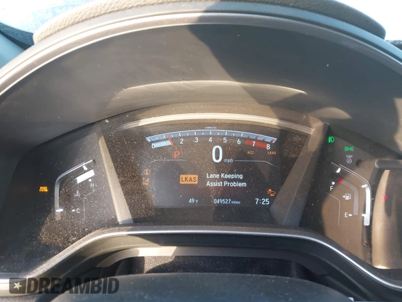 2019 Honda CR-V Touring with VIN 7FARW2H9XKE012394, listed as a IAAI auction lot 41092564 with 49,527 mi miles and . Bid and sale history available at DreamBid. Image 15.
