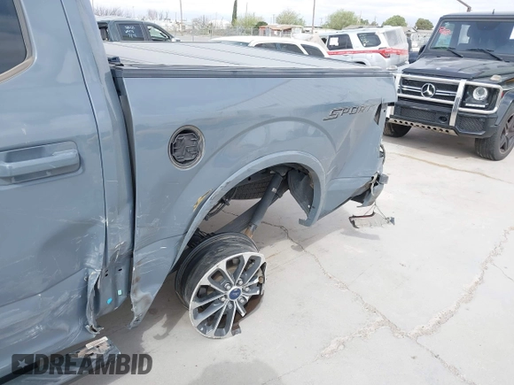 2020 Ford F-150 XL с VIN 1FTEW1CP4LKF08595, выставлен на аукционе IAAI как лот 41870911 с пробегом 104 610 миль миль и . История ставок и продаж доступна на DreamBid. Изображение 6.