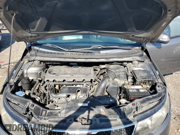 2010 Kia Forte EX with VIN KNAFU4A26A5863411, listed as a Copart auction lot 62728044 with 141,778 mi miles and Salvage Title. Bid and sale history available at carsss.com. Image 11.