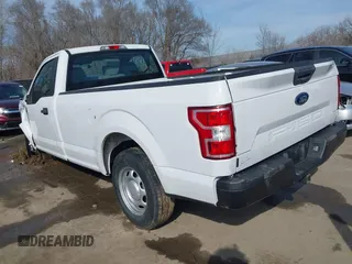 2018 Ford F-150 XL with VIN 1FTMF1CB0JKC51979, listed as a IAAI auction lot 41771071 with 24,214 mi miles. Bid and sale history available at carsss.com. Image 3.