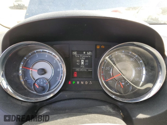2012 Chrysler Town & Country Touring with VIN 2C4RC1BG5CR207489, listed as a Copart auction lot 56315545 with 190,143 mi miles and Salvage Title. Bid and sale history available at DreamBid. Image 9.