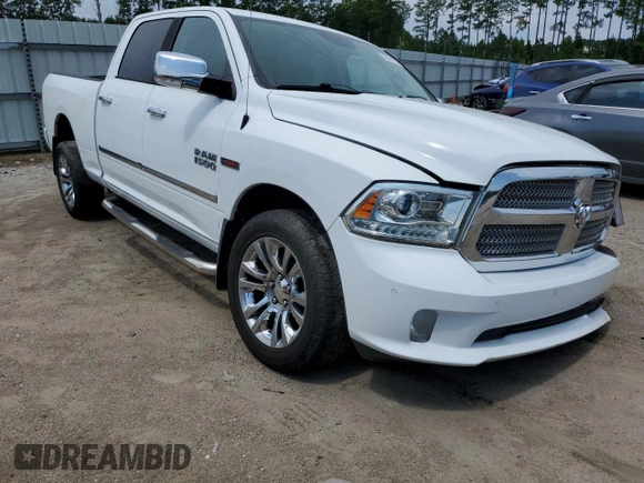 2015 Ram 1500 Laramie Limited with VIN 1C6RR7WM9FS612508, listed as a Copart auction lot 65014714 with 150,175 mi miles and Salvage title. Bid and sale history available at DreamBid. Image 4.