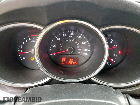 2012 Kia Sorento LX z VIN 5XYKT3A6XCG220216, wystawiony jako Copart lot #57467095 z przebiegiem 116 672 mil mil oraz Szkoda całkowita • Salvage title. Historia ofert i sprzedaży dostępna na DreamBid. Obrazek 9.