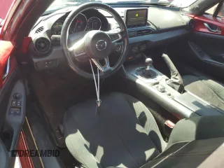 2017 Mazda MX-5 Miata Club with VIN JM1NDAL78H0100190, listed as a Copart auction lot 73037454 with 66,132 mi miles and Salvage title. Bid and sale history available at DreamBid. Image 8.