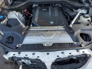 2021 BMW X4 M40i with VIN 5UX2V5C02M9E10918, listed as a Copart auction lot 42954645 with Not provided miles and Salvage title. Bid and sale history available at DreamBid. Image 12.