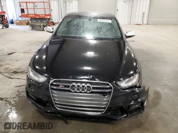 2015 Audi S4 Premium Plus with VIN WAUBGAFL1FA127044, listed as a Copart auction lot 48535315 with 115,920 mi miles and Salvage Title. Bid and sale history available at carsss.com. Image 5.