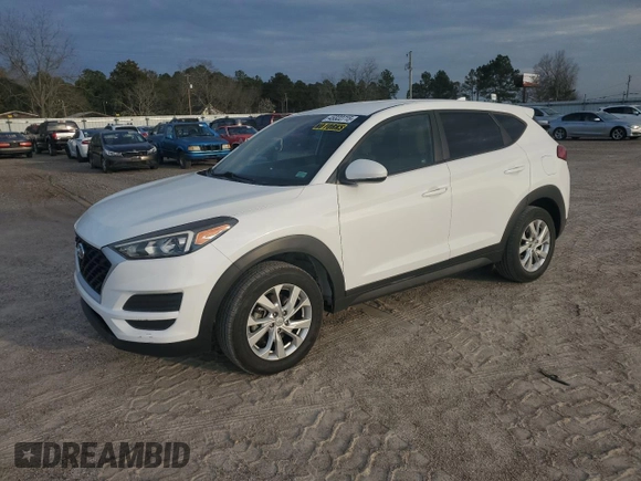 2019 Hyundai Tucson SE with VIN KM8J23A46KU031522, listed as a Copart auction lot 45322715 with 77,491 mi miles and Salvage Title. Bid and sale history available at carsss.com. Image 1.