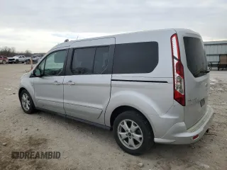 2015 Ford Transit Connect Wagon Titanium with VIN NM0GE9G76F1224395, listed as a Copart auction lot 41607845 with 199,980 mi miles and Salvage Title. Bid and sale history available at carsss.com. Image 2.