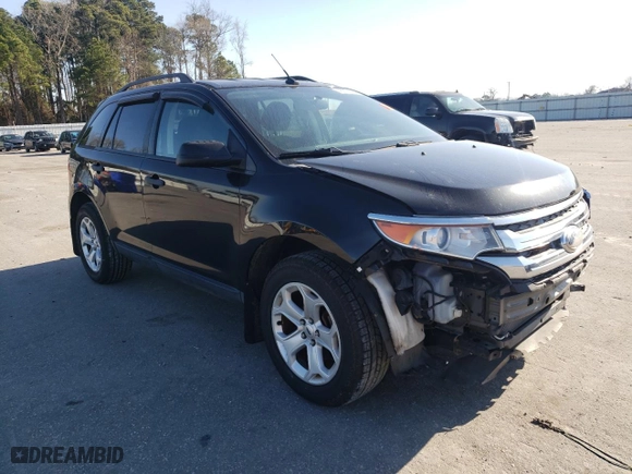 2013 Ford Edge SE with VIN 2FMDK4GC6DBC65296, listed as a Copart auction lot 48854245 with 138,839 mi miles and Salvage Title. Bid and sale history available at carsss.com. Image 4.