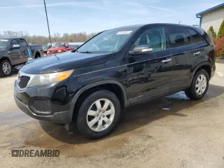 2012 Kia Sorento LX with VIN 5XYKT4A18CG232603, listed as a Copart auction lot 51419815 with 141,911 mi miles and Non Repairable. Bid and sale history available at carsss.com. Image 1.