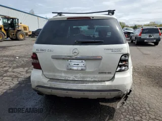 2008 Mercedes-Benz M 320 CDI with VIN 4JGBB22E58A359210, listed as a Copart auction lot 52036565 with 186,968 mi miles and Salvage Title. Bid and sale history available at carsss.com. Image 6.