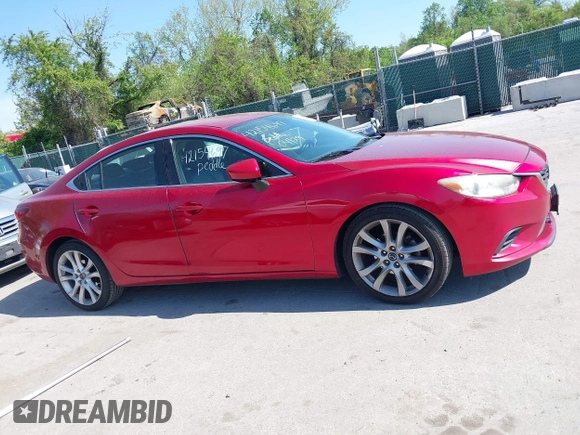 2014 Mazda Mazda6 i Touring with VIN JM1GJ1V66E1147617, listed as a IAAI auction lot 42154697 with 218,802 mi miles. Bid and sale history available at carsss.com. Image 13.