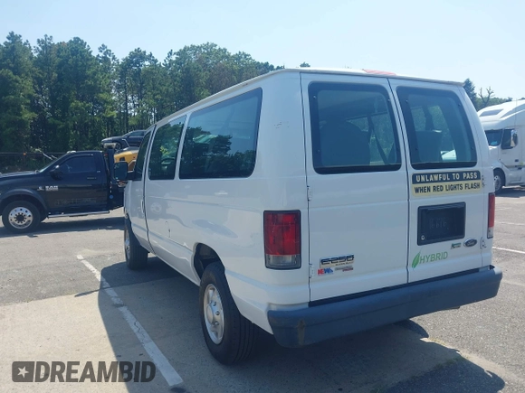 2012 Ford Econoline Cargo Recreational with VIN 1FTNE2EW7CDA16676, listed as a IAAI auction lot 42882570 with 160,507 mi miles and . Bid and sale history available at DreamBid. Image 3.