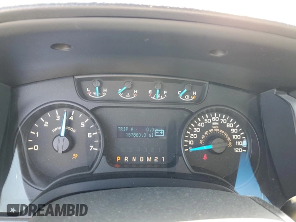 2013 Ford F-150 XL with VIN 1FTFX1CF3DKD82725, listed as a Copart auction lot 51815795 with 157,860 mi miles and Salvage Title. Bid and sale history available at carsss.com. Image 9.