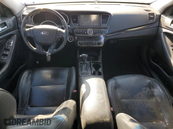 2014 Kia Cadenza Limited with VIN KNALN4D76E5121409, listed as a Copart auction lot 88154835 with 130,742 mi miles and Clean Title. Bid and sale history available at carsss.com. Image 8.