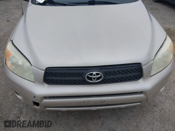 2007 Toyota RAV4 with VIN JTMBD33V576033296, listed as a IAAI auction lot 42088496 with 147,615 mi miles. Bid and sale history available at carsss.com. Image 6.