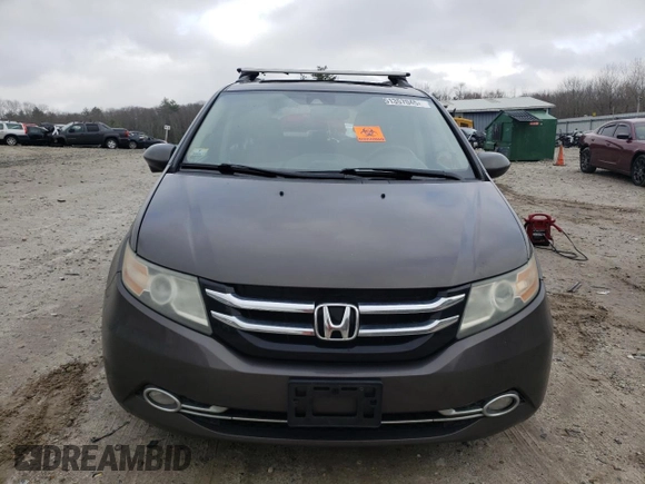 2014 Honda Odyssey EX-L with VIN 5FNRL5H68EB111408, listed as a Copart auction lot 51357045 with 239,038 mi miles and Non Repairable. Bid and sale history available at carsss.com. Image 5.