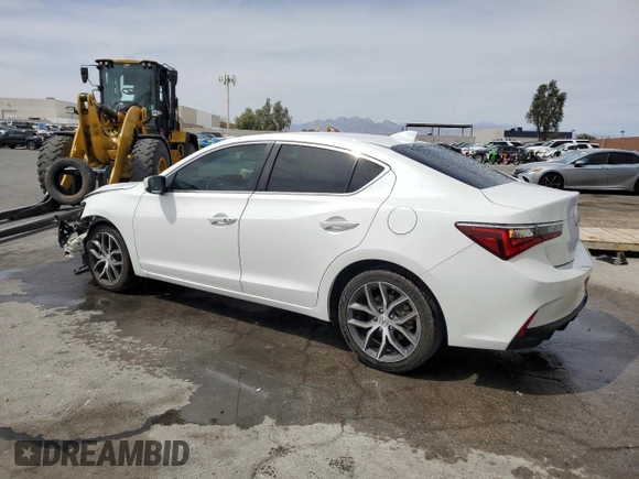 2022 Acura ILX Premium with VIN 19UDE2F71NA004614, listed as a Copart auction lot 51388715 with 52,263 mi miles and Salvage Title. Bid and sale history available at DreamBid. Image 2.
