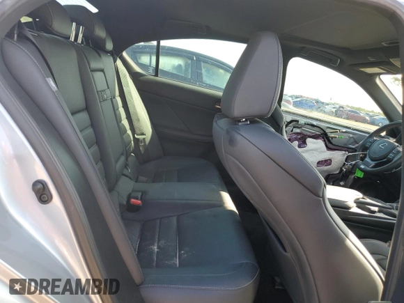 2023 Lexus IS 350 F Sport with VIN JTHGZ1B20P5064236, listed as a Copart auction lot 50490085 with 28,686 mi miles and Salvage title. Bid and sale history available at DreamBid. Image 10.
