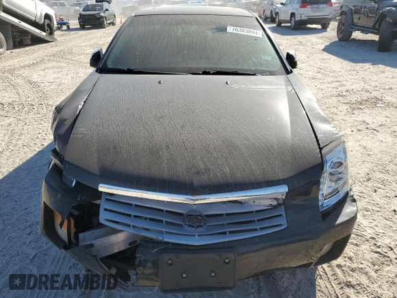 2007 Cadillac CTS with VIN 1G6DM57T370125333, listed as a Copart auction lot 76383894 with 81,631 mi miles and Salvage Title. Bid and sale history available at carsss.com. Image 5.