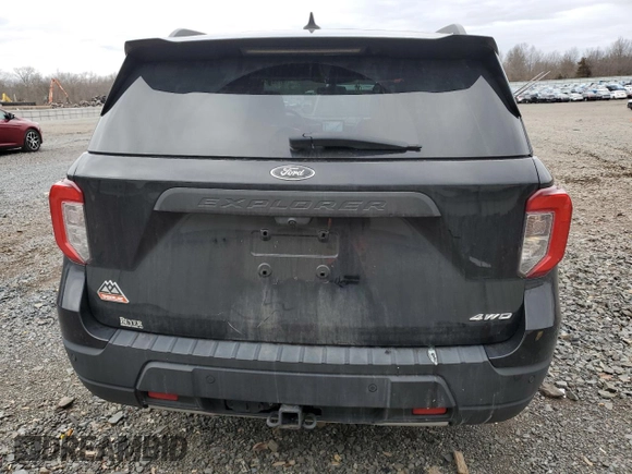 2022 Ford Explorer Timberline with VIN 1FMSK8JH1NGA75256, listed as a Copart auction lot 47880845 with 26,724 mi miles and Salvage Title. Bid and sale history available at carsss.com. Image 6.