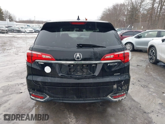 2016 Acura RDX with VIN 5J8TB4H38GL015305, listed as a IAAI auction lot 41672385 with 121,623 mi miles. Bid and sale history available at carsss.com. Image 16.
