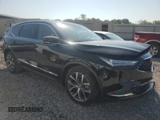 2023 Acura MDX w/Technology Package with VIN 5J8YD9H46PL006981, listed as a Copart auction lot 71974324 with 15,402 mi miles and Salvage Title. Bid and sale history available at carsss.com. Image 4.