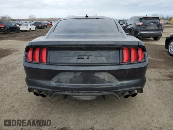 2022 Ford Mustang GT with VIN 1FA6P8CF0N5110759, listed as a Copart auction lot 48608795 with 19,177 mi miles and Clean title. Bid and sale history available at DreamBid. Image 6.