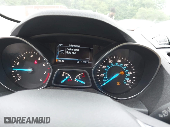 2014 Ford Escape SE with VIN 1FMCU9GX8EUA65568, listed as a IAAI auction lot 42435114 with 128,278 mi miles and . Bid and sale history available at DreamBid. Image 7.