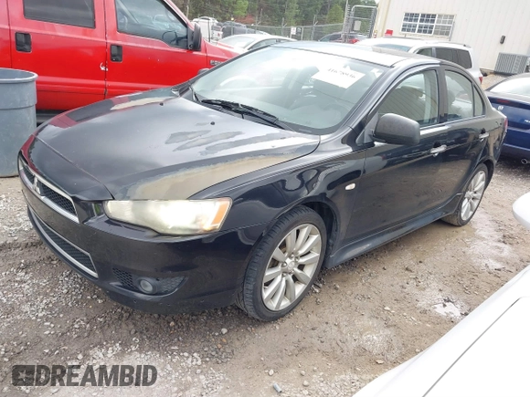 2011 Mitsubishi Lancer GTS with VIN JA32U8FW0BU005510, listed as a IAAI auction lot 41678936 with 204,511 mi miles. Bid and sale history available at carsss.com. Image 2.