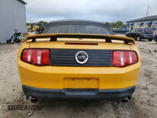 2011 Ford Mustang GT with VIN 1ZVBP8FF5B5165320, listed as a Copart auction lot 80783404 with 91,238 mi miles and Salvage Title. Bid and sale history available at DreamBid. Image 6.