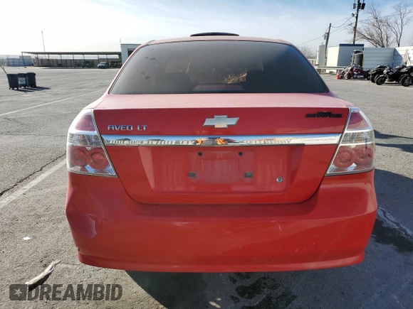 2009 Chevrolet Aveo 1LT z VIN KL1TD56E59B368457, wystawiony jako Copart lot #41443625 z przebiegiem 186 586 mil mil oraz Szkoda całkowita • Salvage title. Historia ofert i sprzedaży dostępna na DreamBid. Obrazek 6.
