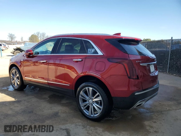 2024 Cadillac XT5 FWD Premium Luxury with VIN 1GYKNCRS0RZ713659, listed as a Copart auction lot 47570665 with 57 mi miles and Clean Title. Bid and sale history available at carsss.com. Image 2.