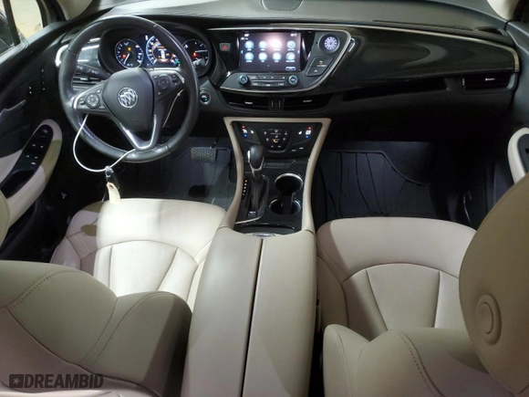 2017 Buick Envision Premium I with VIN LRBFXESX2HD233877, listed as a Copart auction lot 43690015 with 29,025 mi miles and Salvage Title. Bid and sale history available at carsss.com. Image 8.