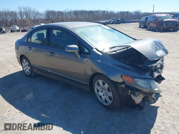 2006 Honda Civic LX with VIN 1HGFA16596L049500, listed as a IAAI auction lot 41801330 with 176,484 mi miles and . Bid and sale history available at DreamBid. Image 1.