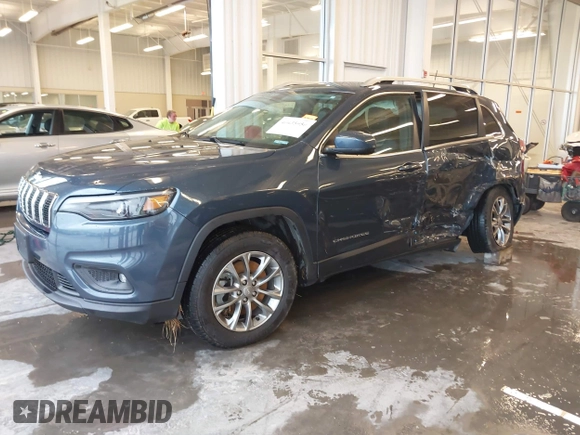 2019 Jeep Cherokee Latitude Plus with VIN 1C4PJMLX0KD361879, listed as a IAAI auction lot 40435950 with 148,830 mi miles. Bid and sale history available at carsss.com. Image 18.